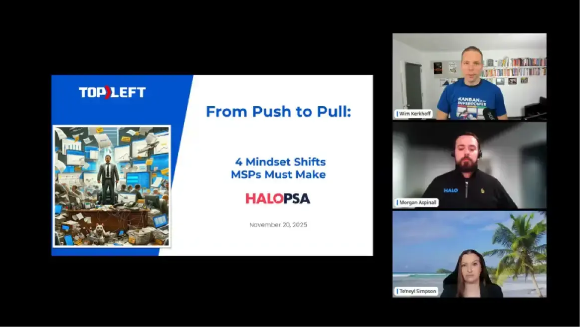 Moving From Push to Pull, with HaloPSA