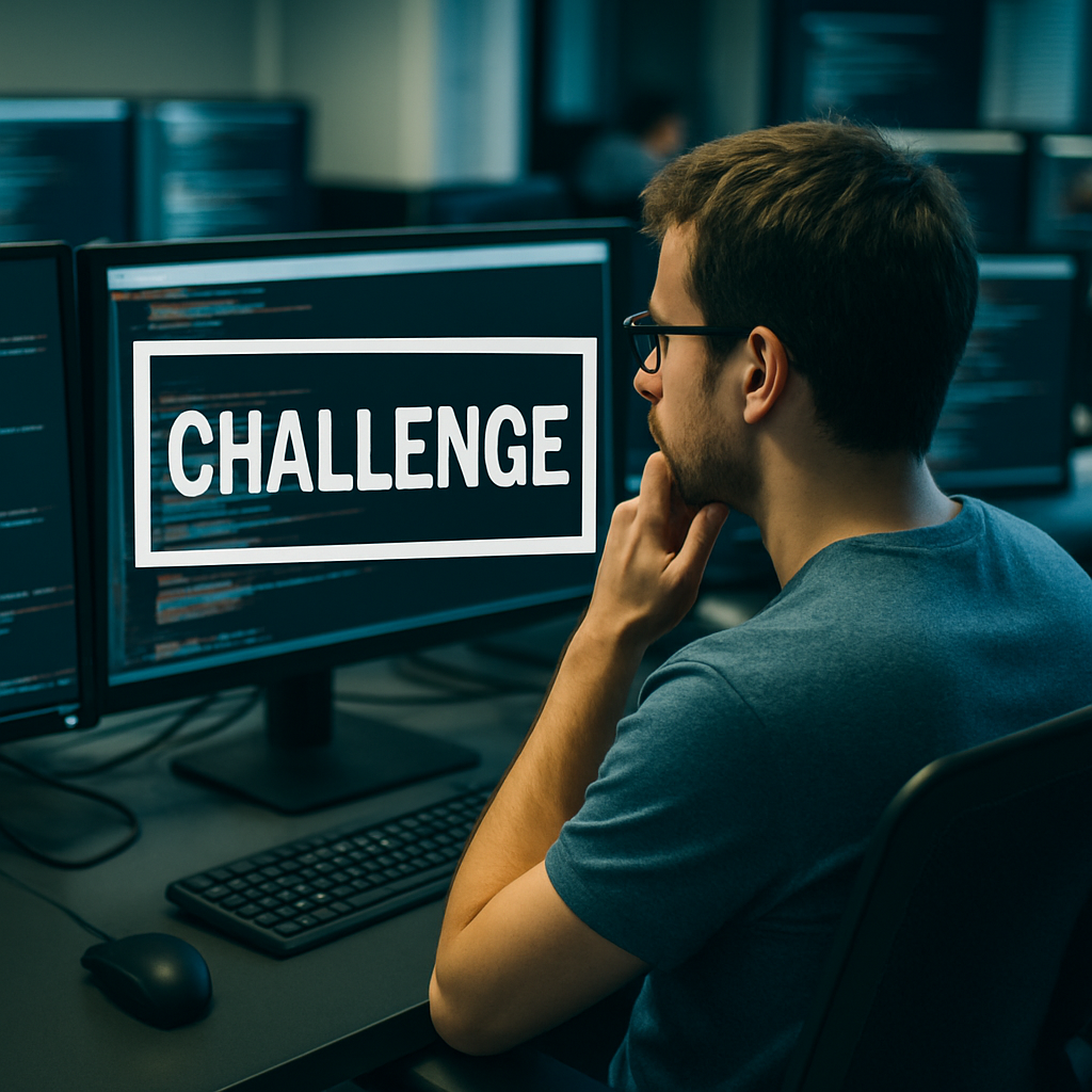 challenge image in an IT environment