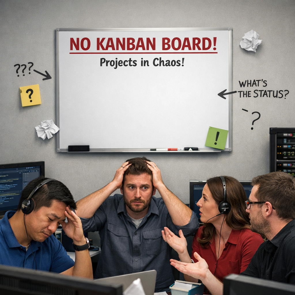 lack of kanban board in an msp