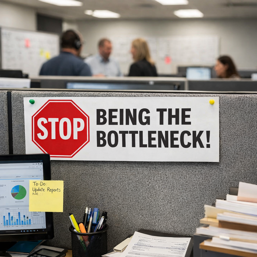 stop being the bottleneck msp environment no cartoon