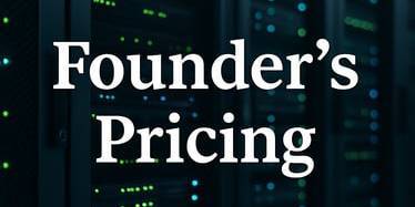 Founders pricing background is an IT server 1