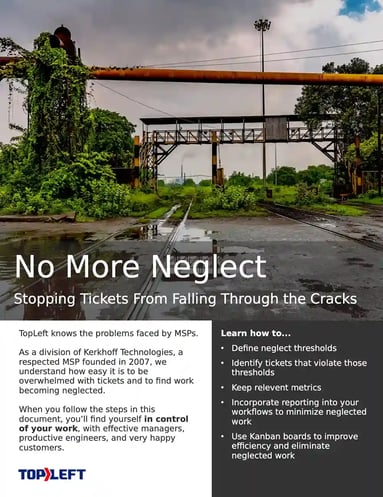 Stop Tickets From Falling Between the Cracks