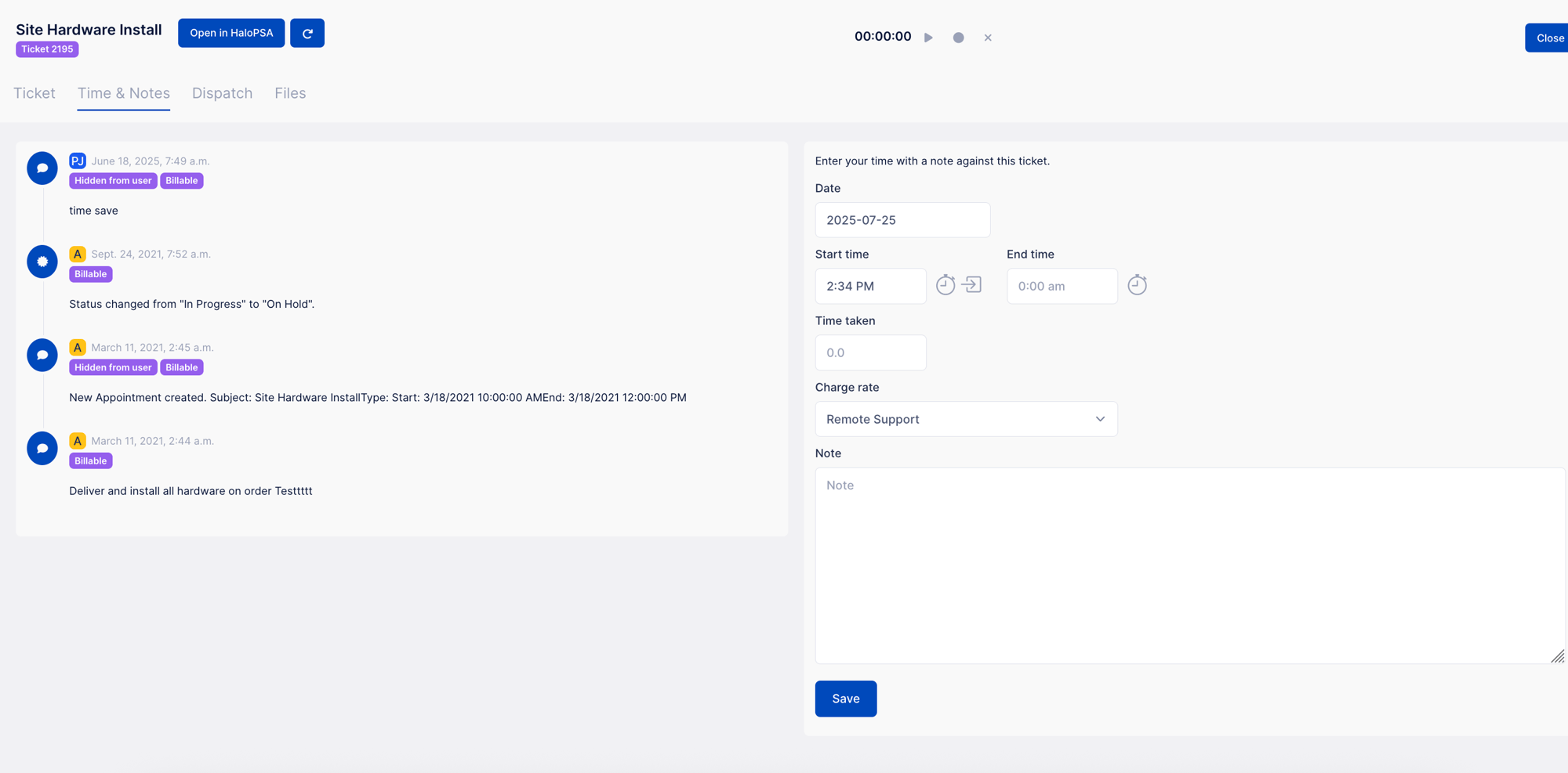Simplify Time Tracking