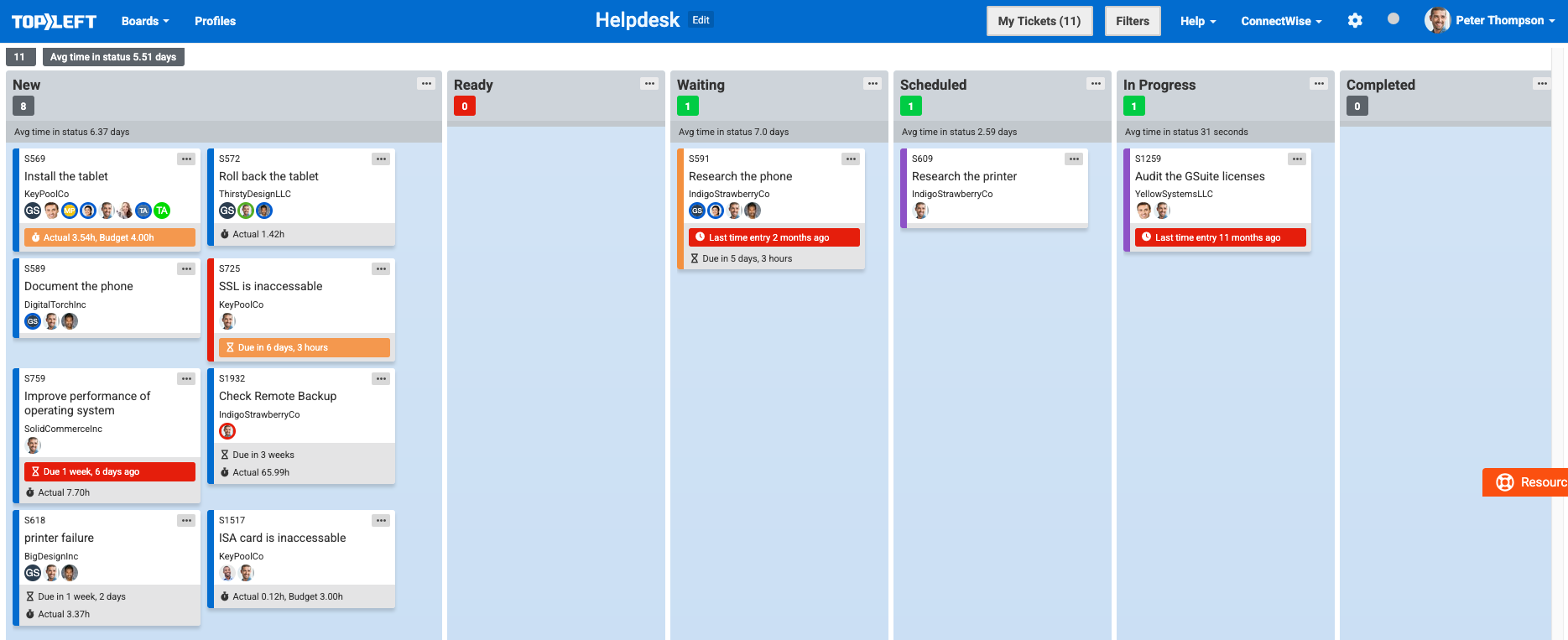 simplehelpdeskboard