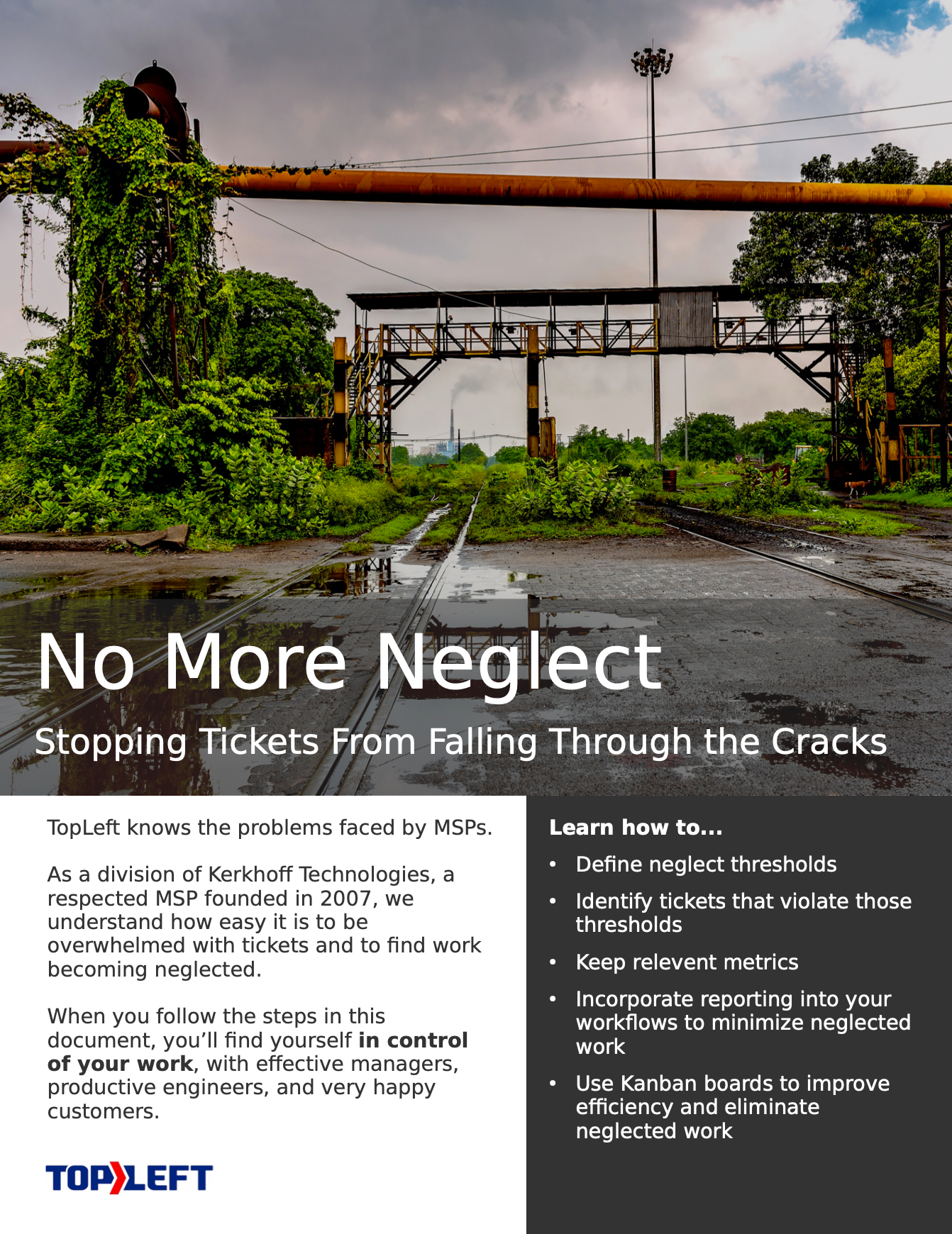 Stop Tickets From Falling Between the Cracks