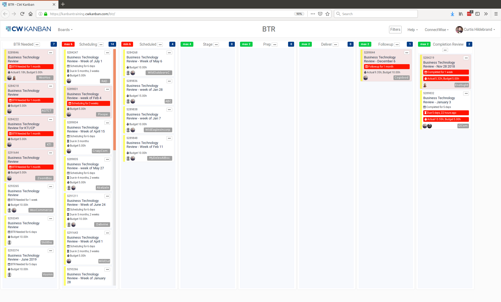 Building a Lean QBR Process with ConnectWise and Kanban