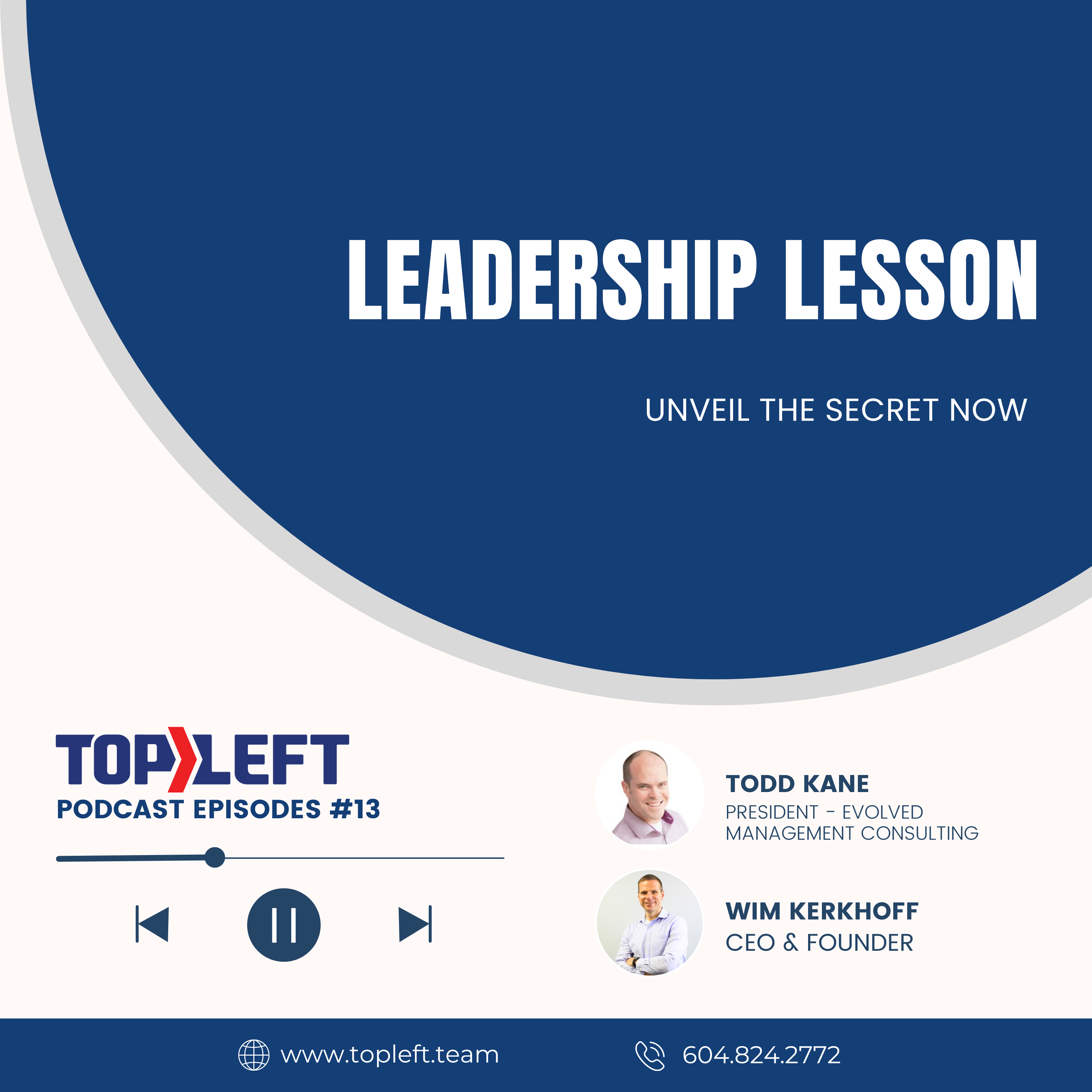 Podcast Ep 13 | Leadership lessons in 2022