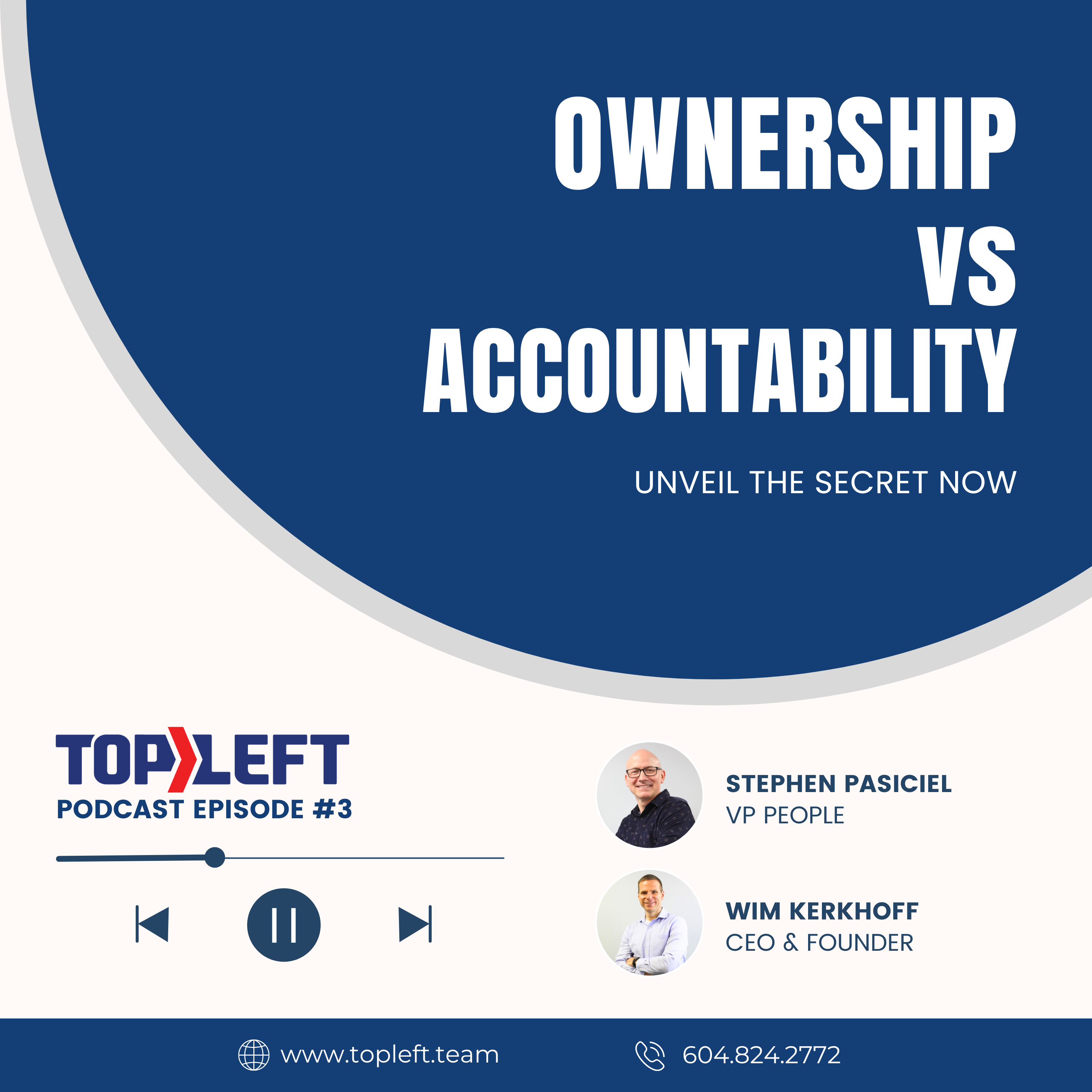 Podcast Ep 3 | Ownership vs Accountability