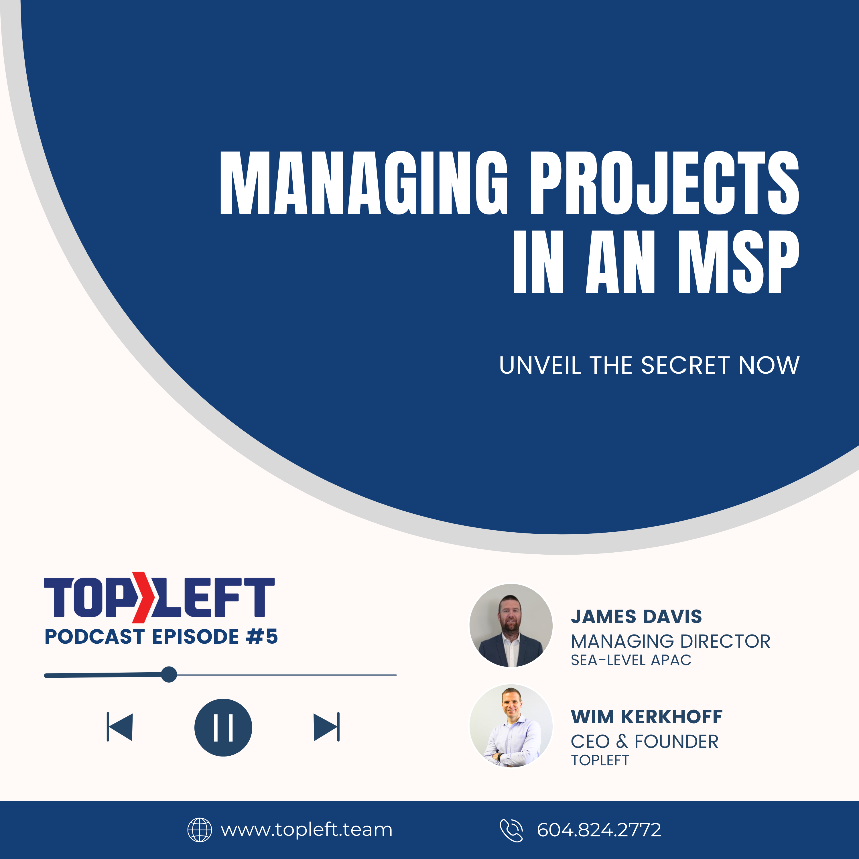 Podcast Ep 5 | Managing Projects in an MSP