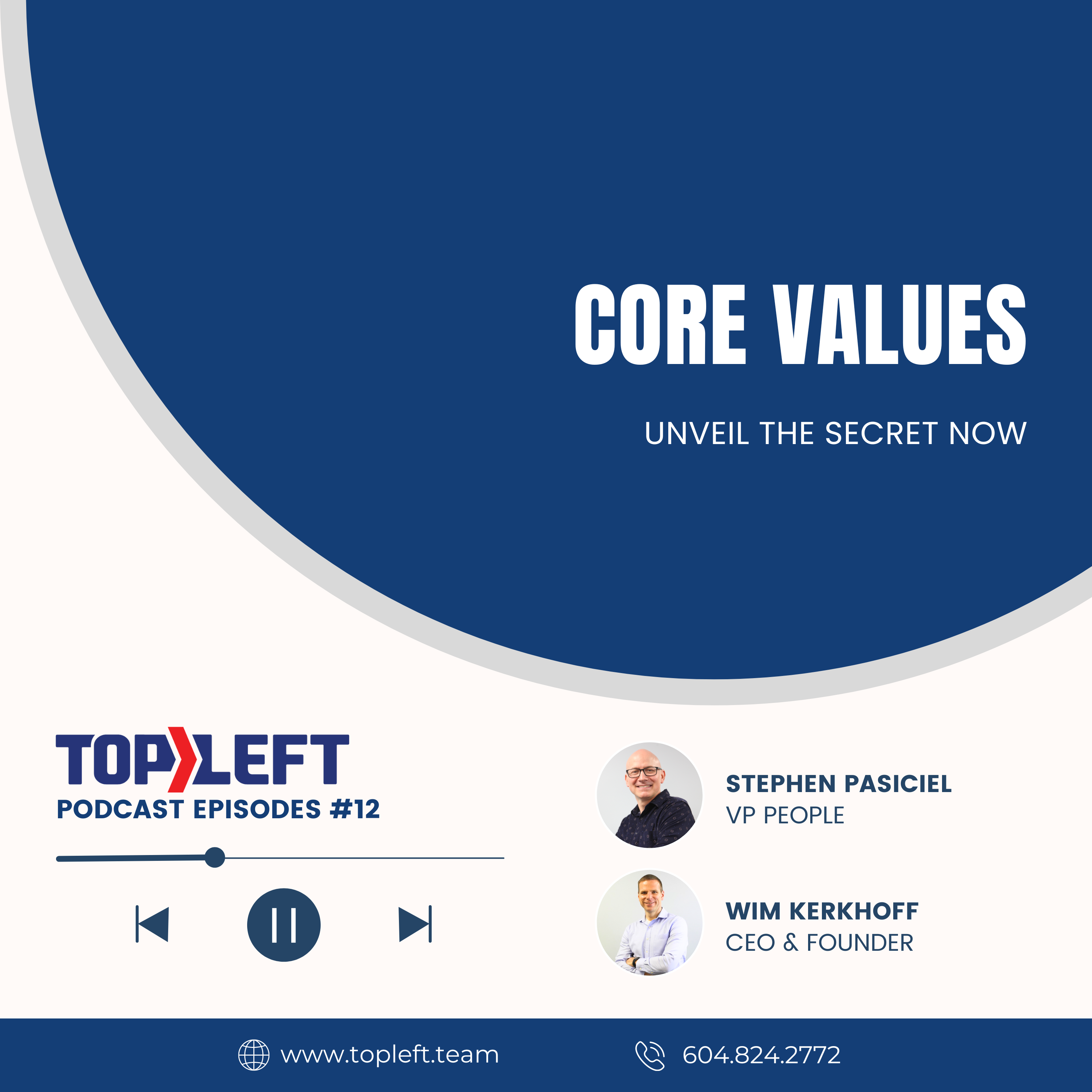 Podcast Ep 12 | Core Values
