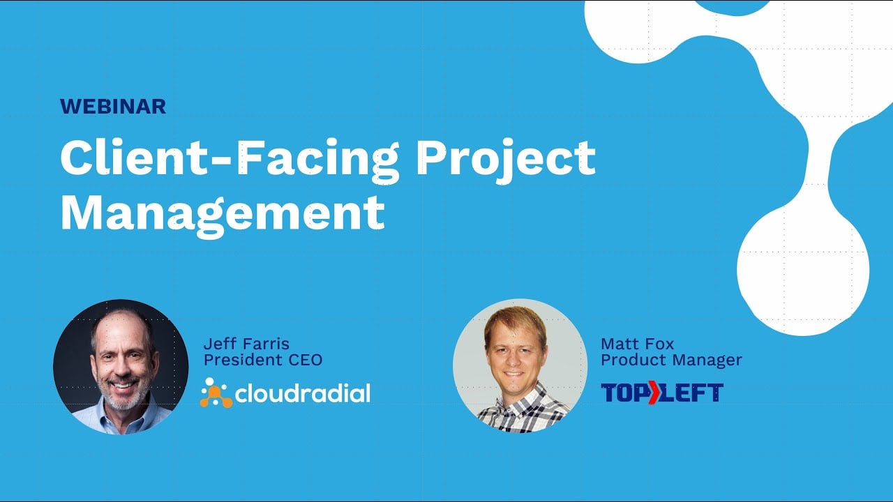 TopLeft & CloudRadial | Client Facing Project Management