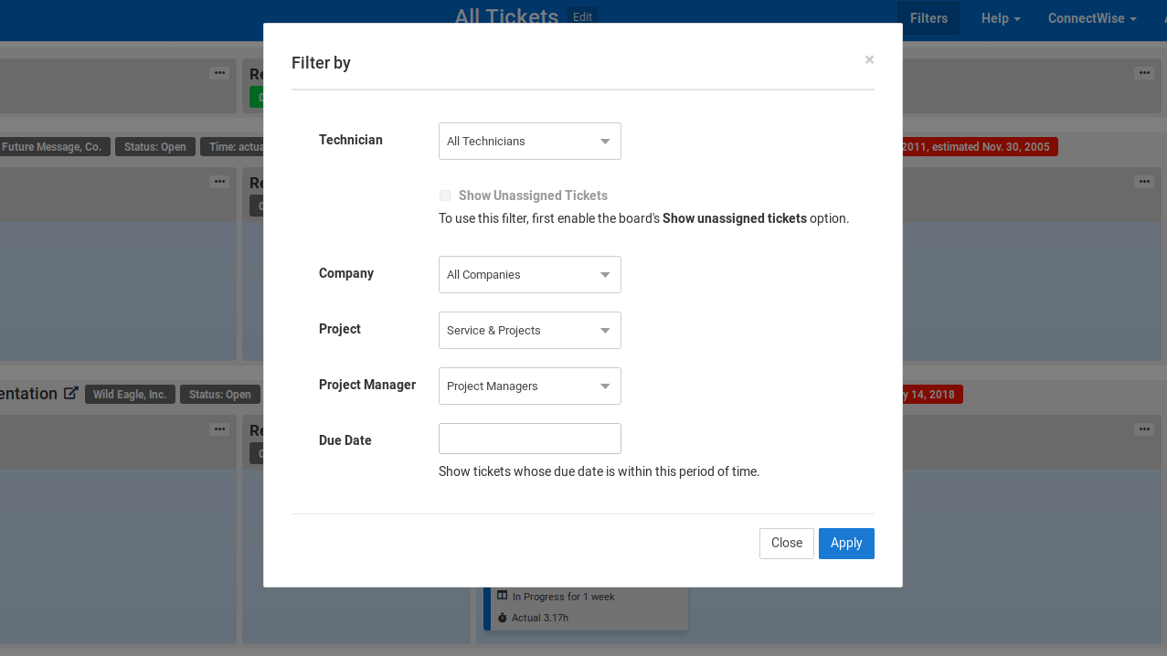 page-filter