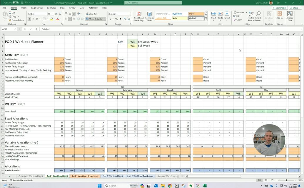 capacity planner
