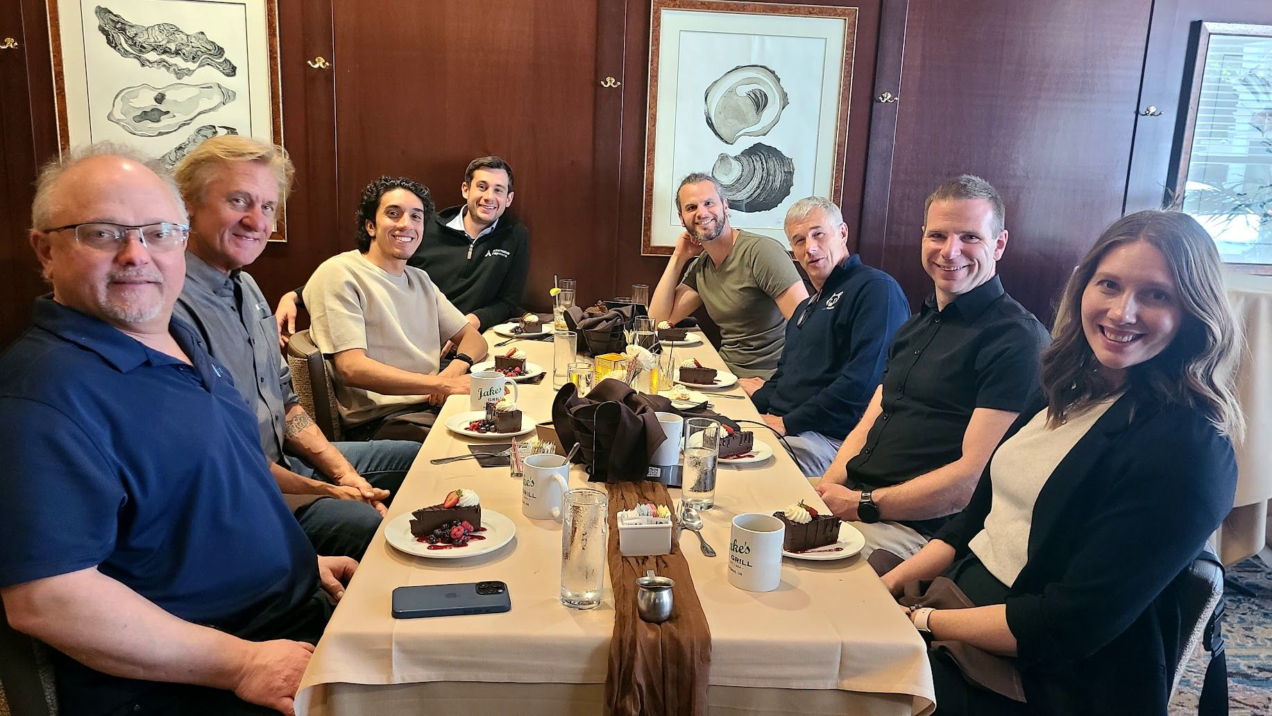 TopLeft dinner in Portland, May 2026