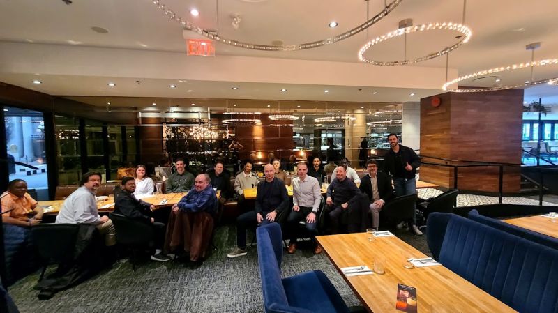 TopLeft dinner in Victoria