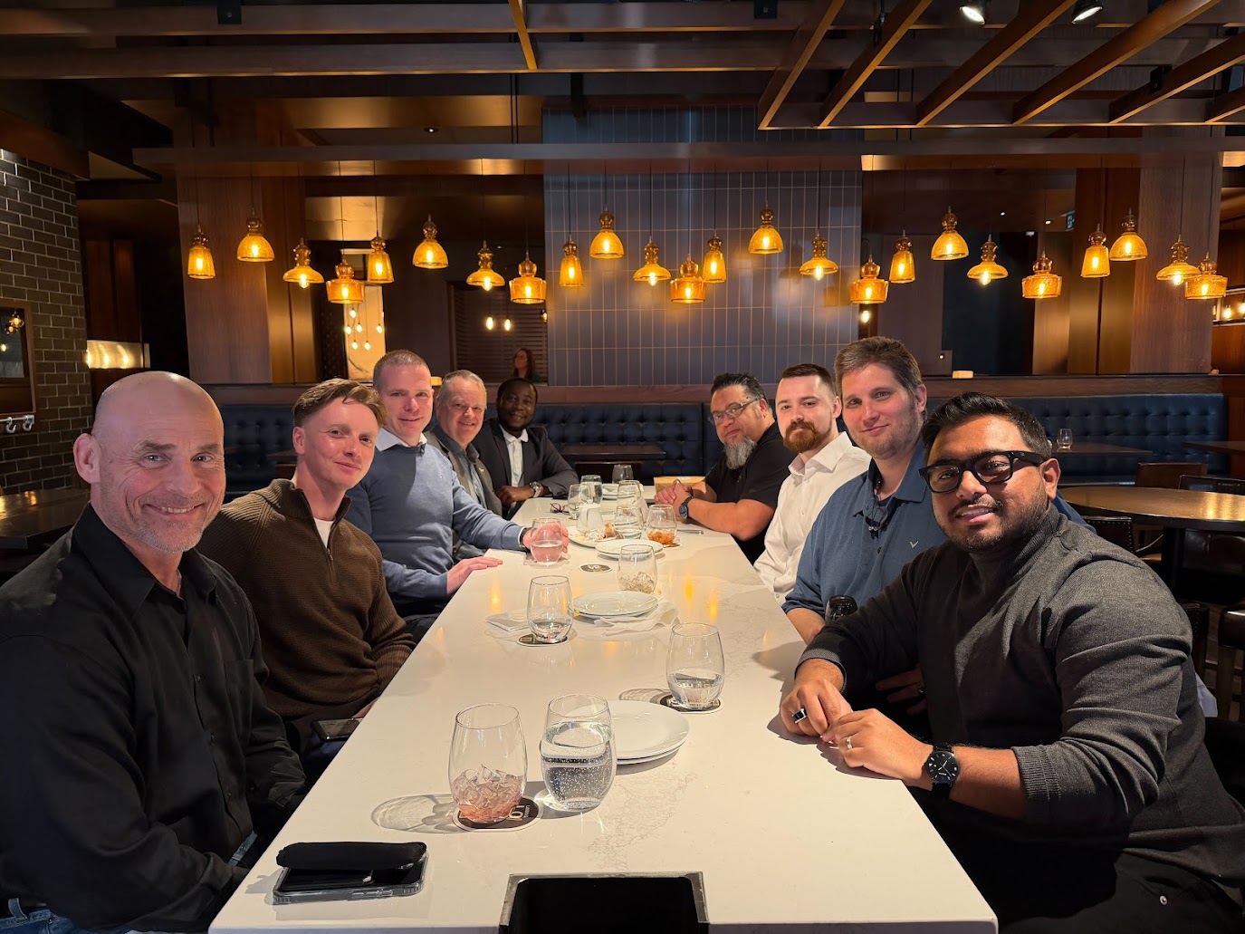 TopLeft dinner in Calgary